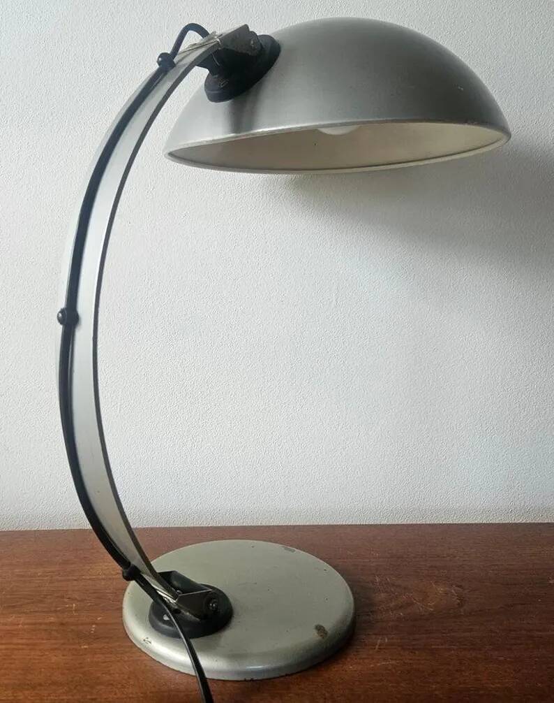 Rare Adjustable Midcentury Table Lamp, 1970s