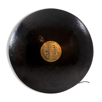 Moorish style brass wall lamp, or pendant lamp, twentieth century