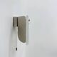 Set of 2 J.T. Kalmar ice glass wall lamps sconce, 1970s, Germany