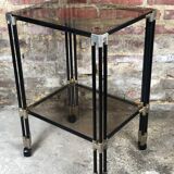 70'S 2-tray 70'S tube brass dessert/rolling table
