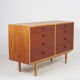 Borge Mogensen double teak and oak dresser for Karl Andersson's Brabohag Denmark 1960's