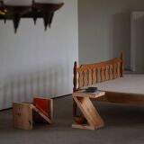 Stool / Table by eliaselias, made from recycled solid pine, Danish design 2022