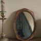 Petit Miroir ancien en bois