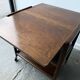 Desserte extensible ou table d'appoint Art Déco vintage des années 1930