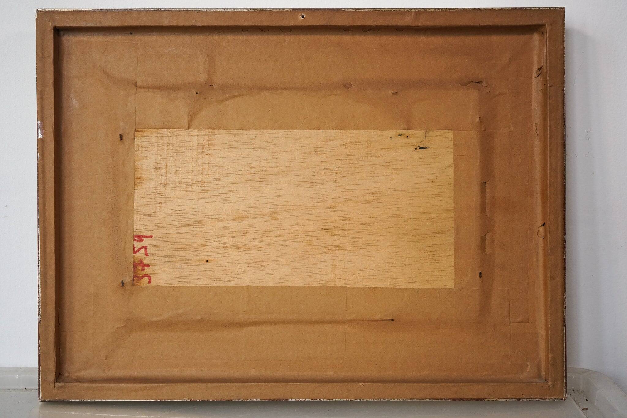 Post Impressionist - Framed beach scene - Jordi Freixas Cortes