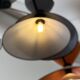 Suspension kimono - 5 lampshades
