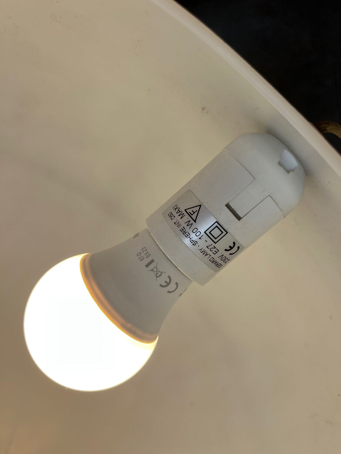 Gerard Lamy Garrault sphere light fixture