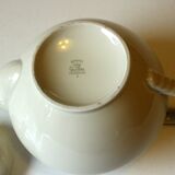 Bavaria Creidlitz teapot made of porcelain, in ivory white - Vintage from the 1950s