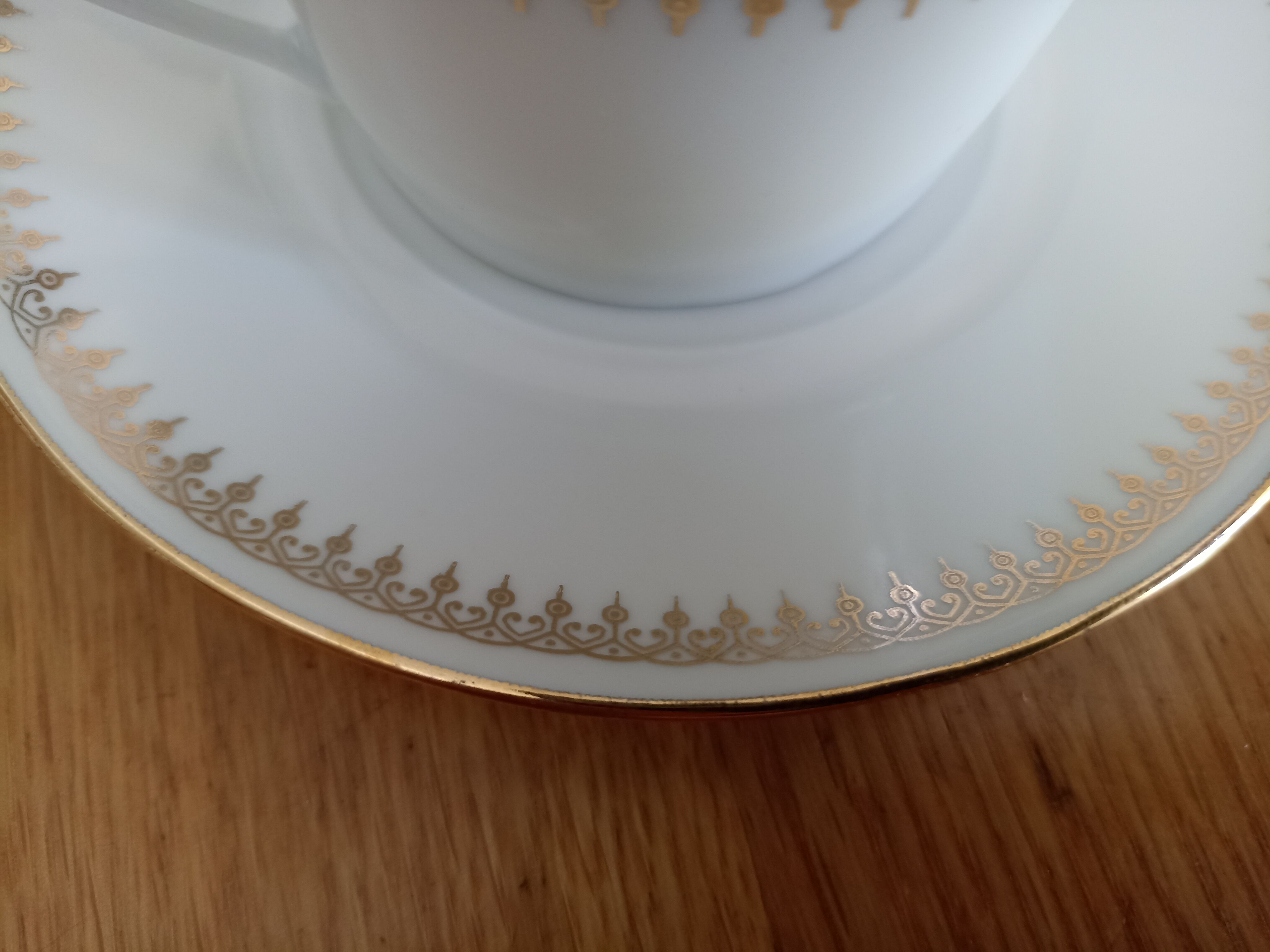 Duo porcelain mocha cup from Sologne larcheveque 5