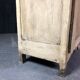 Old patinated painted wooden sideboard