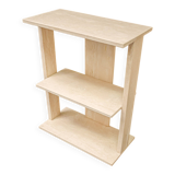 Vintage travertine book case, 1970s.