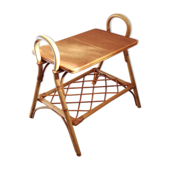 Rattan sofa end