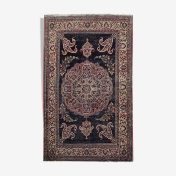 Antique Oriental Persian Kerman Rug- 128x190cm
