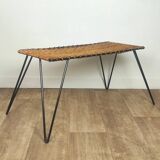 Raoul Guys rattan coffee table