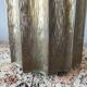 Egidio Casagrande umbrella stand in hammered brass, Italy, circa 1960.
