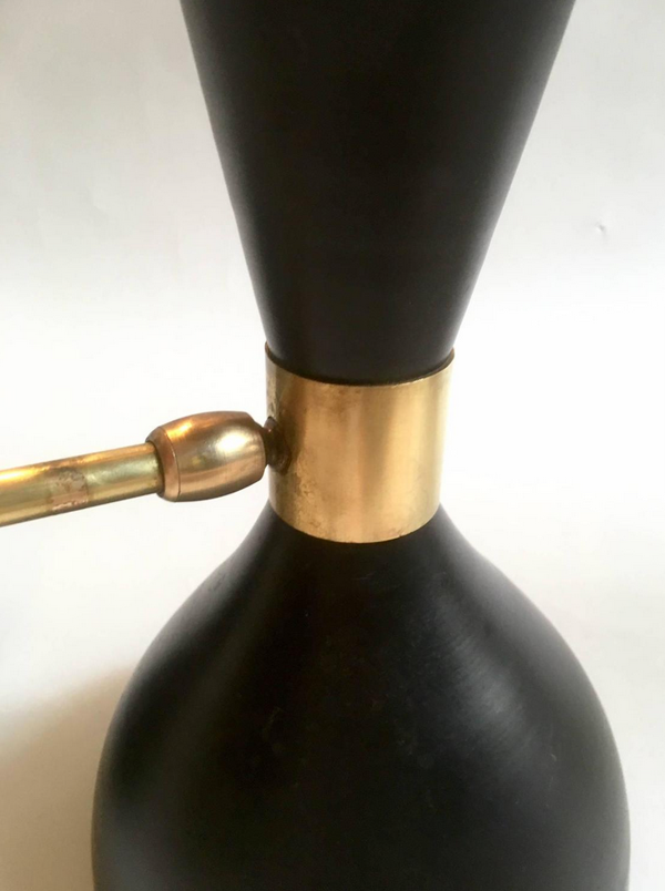 Lustre dans le style des créations italiennes des années 50