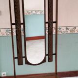 Old coat rack mirror cloakroom circa 1950