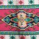 Tapis vintage français Savonnerie en laine – 90 x 176 cm – Années 1960