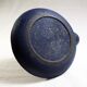 Japanese teapot in blue cast iron