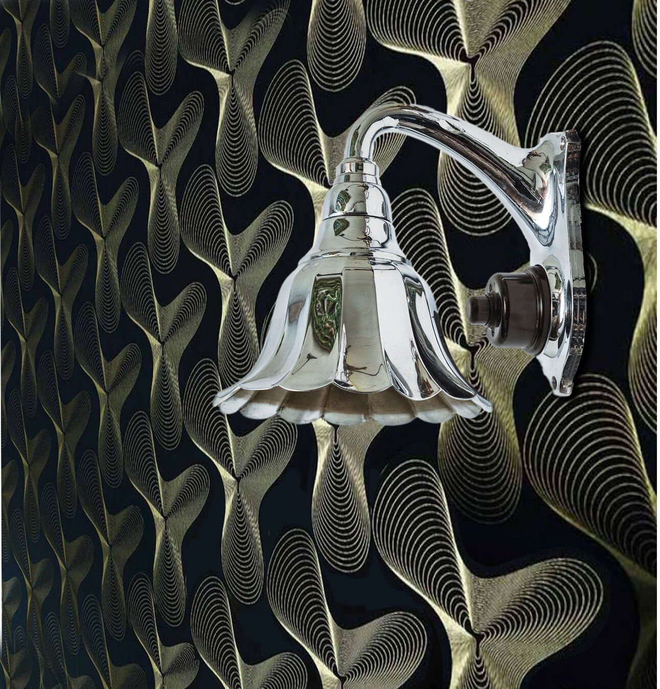 Art deco scone american 1950