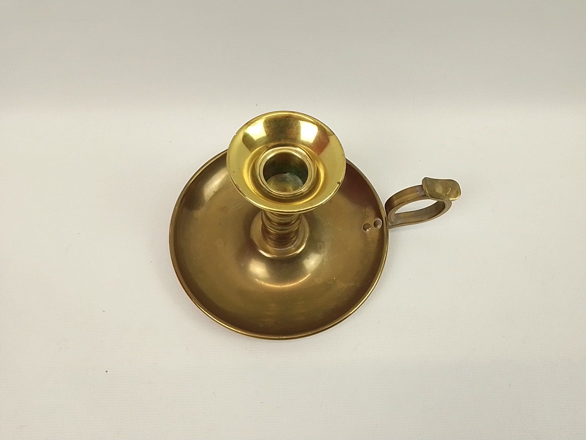 Brass candle holder 10 cm
