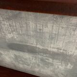 English billiards of the 1950s in mahogany