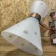 Double wall lamp