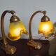 2 pretty lamps to be placed