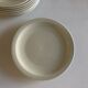 Set of 10 Havilland ivory modernist dessert plates 1960