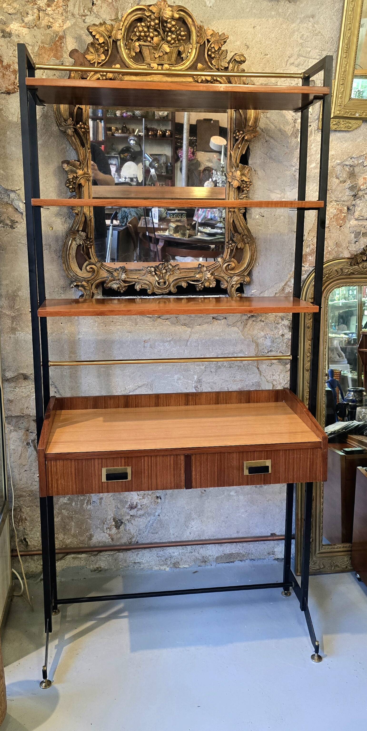 Bookcase - Vintage Italian desk from the 1960s/70s
