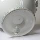Large antique soup tureen K&G Lunéville Compiègne model in ironstone.