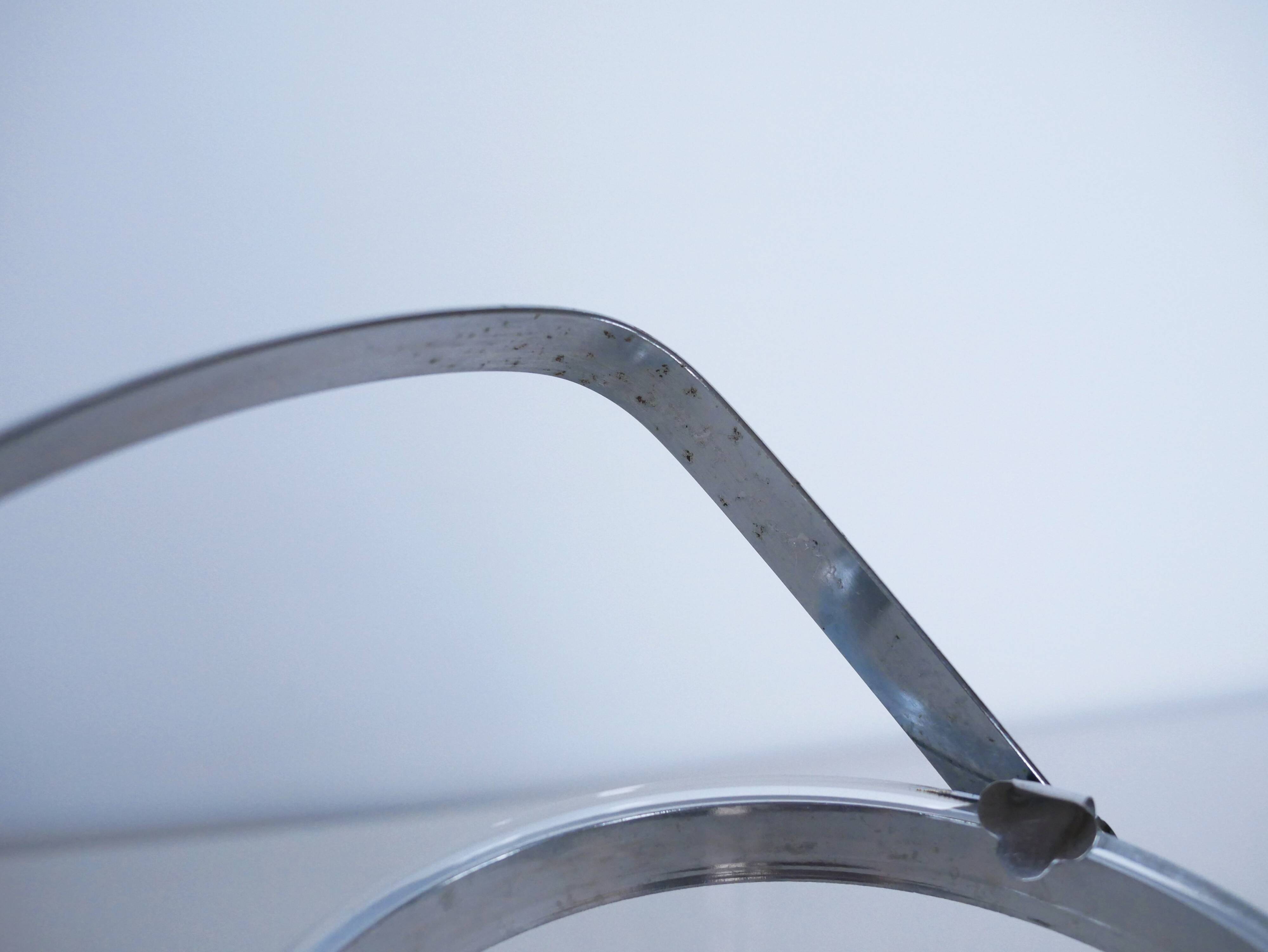 Vintage glass ice bucket