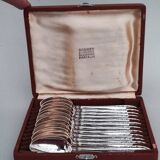 12 silverplated teaspoons
