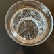 Jam jar in crystal or chiseled glass English model