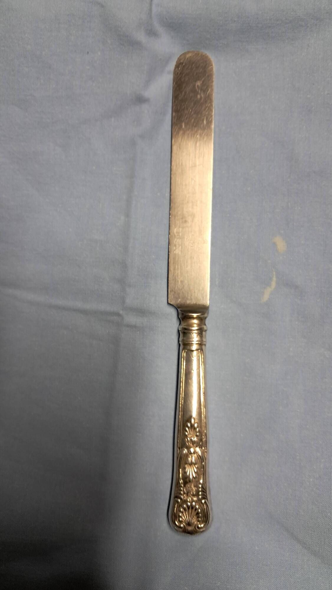 Vintage U.S. Navy Table Knife – Kings Pattern Design – International Silver