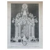 Jacques Philippe Le Bas, illumination, gravure, XVIIIème siècle