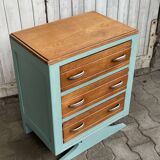 Small oak chest of drawers, France 1940