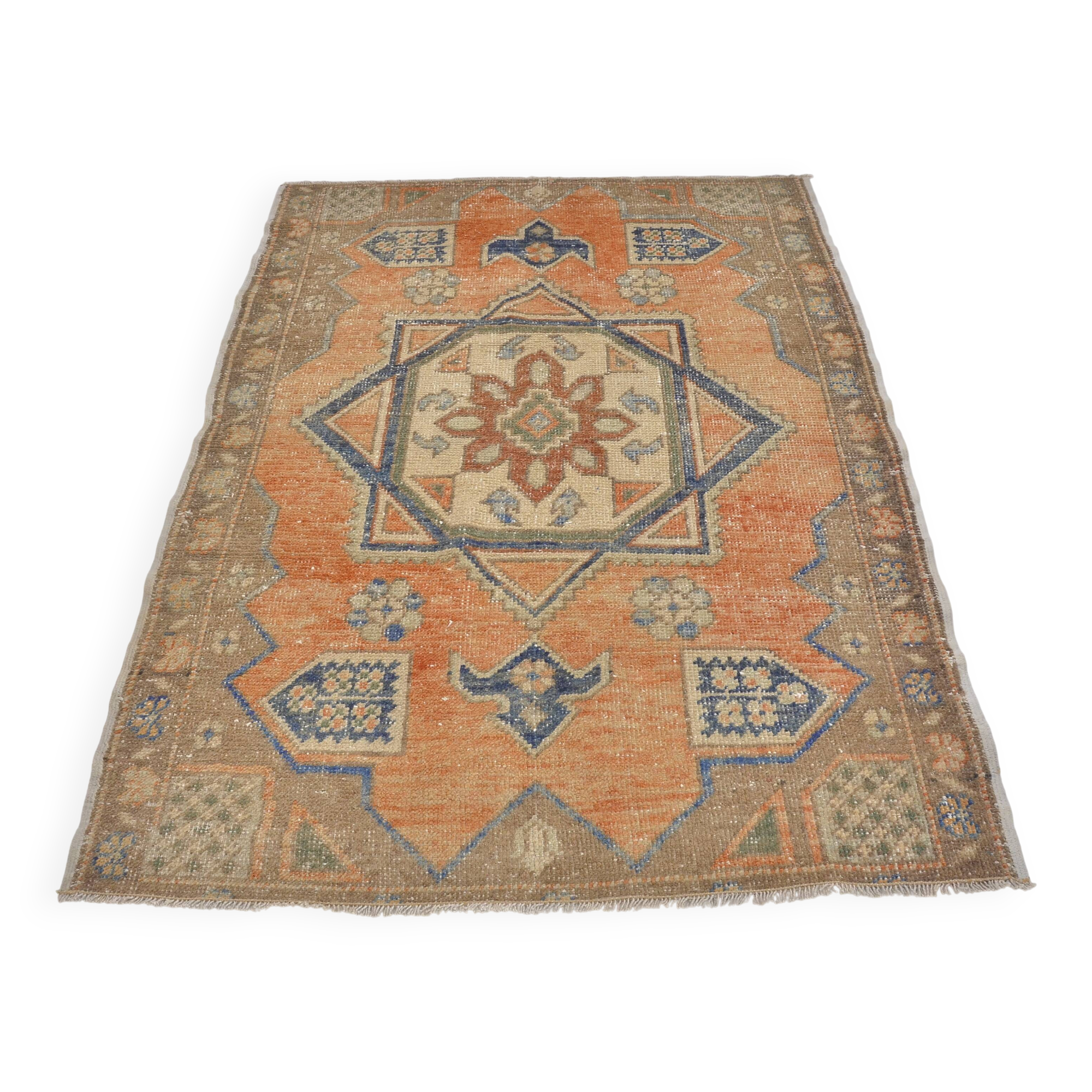 Oushak Handmade Floor Carpet sku 2451