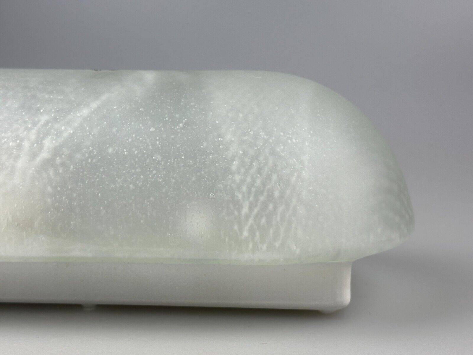 60s 70s wall lamp Peill & Putzler Germany glass & metal space age design