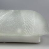 Lampe murale peill & putzler allemagne verre & métal space age design