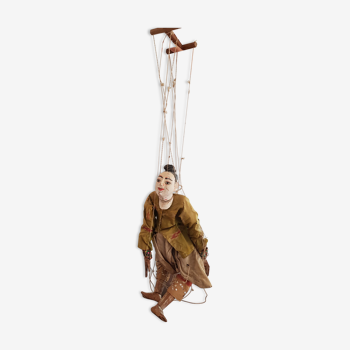 Marionette en bois articulée, Thailande