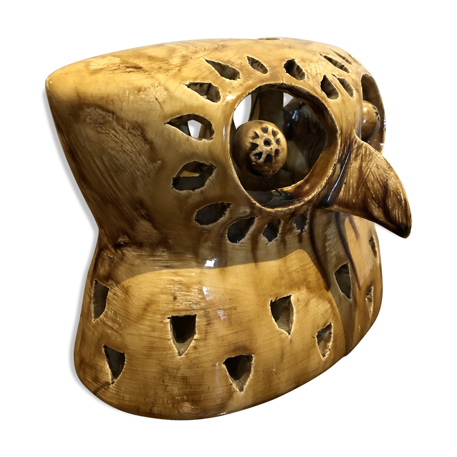 Owl lamp by Georges Pelletier