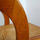 4 chaises Gondole de Baumann, années 70