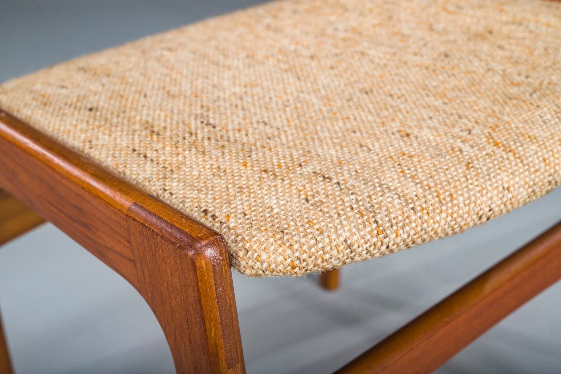 Teak dining chairs attributed to Erik Buch for Anderstrup Stolefabrik, Denmark, 1970s, set of 3