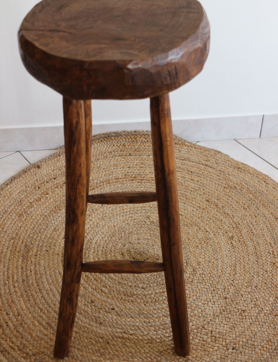 Stool top solid wood