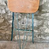 Folding workshop stool “Libellule” year 1950