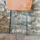 Folding workshop stool “Libellule” year 1950