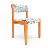 1980s modern, ethnic Upholstered chair, WK Möbel Germany