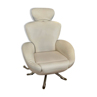 Cassina - 4 fauteuils - dodo - blanc - dodo design toshiyuki kit