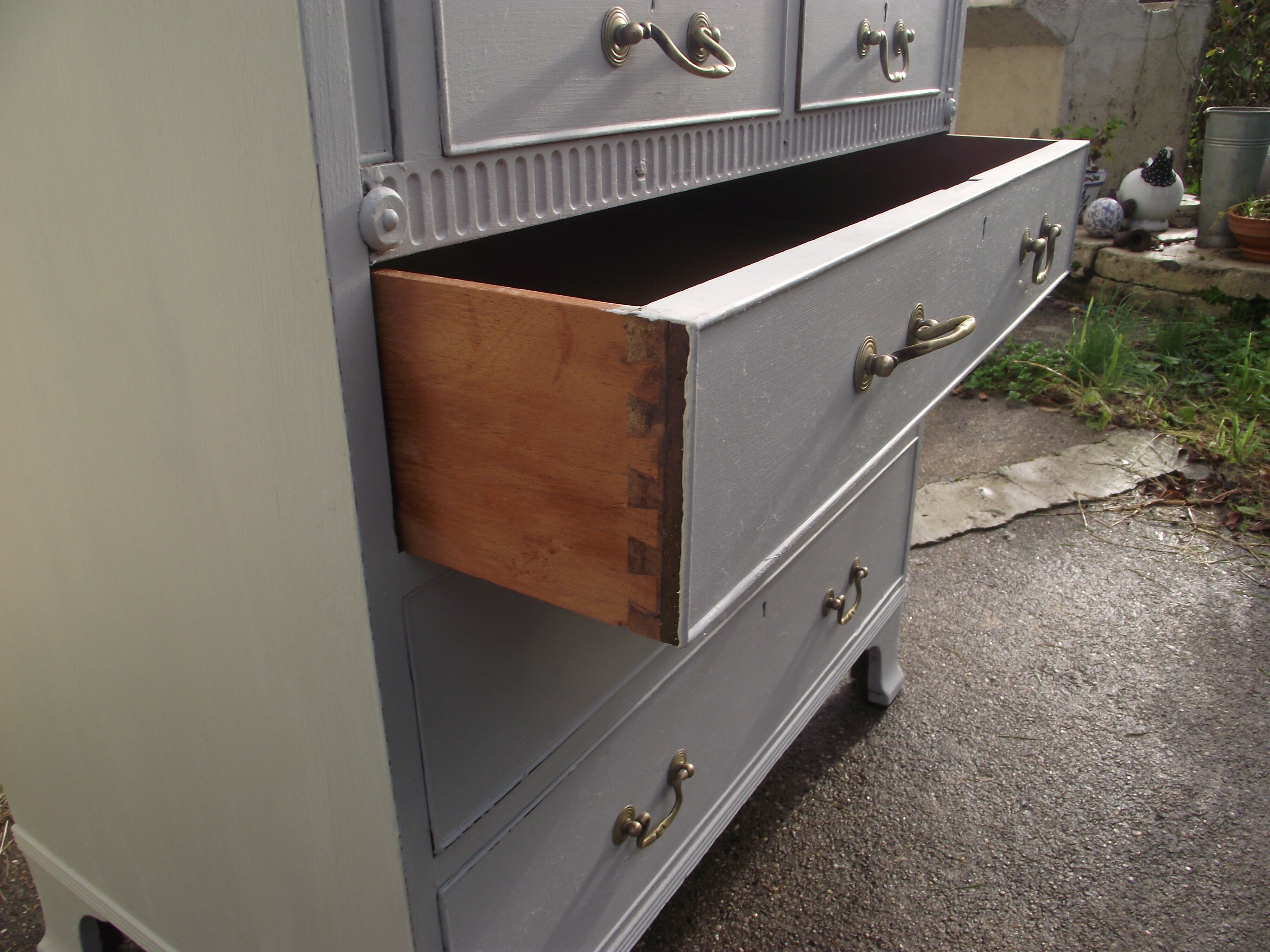 Painted English scriban office